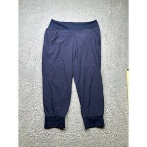 Athleta SoHo jogger sz 12 navy blue